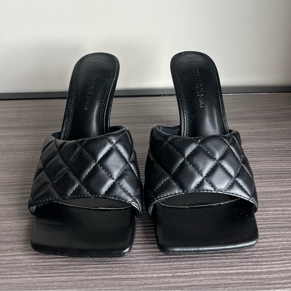Black heels